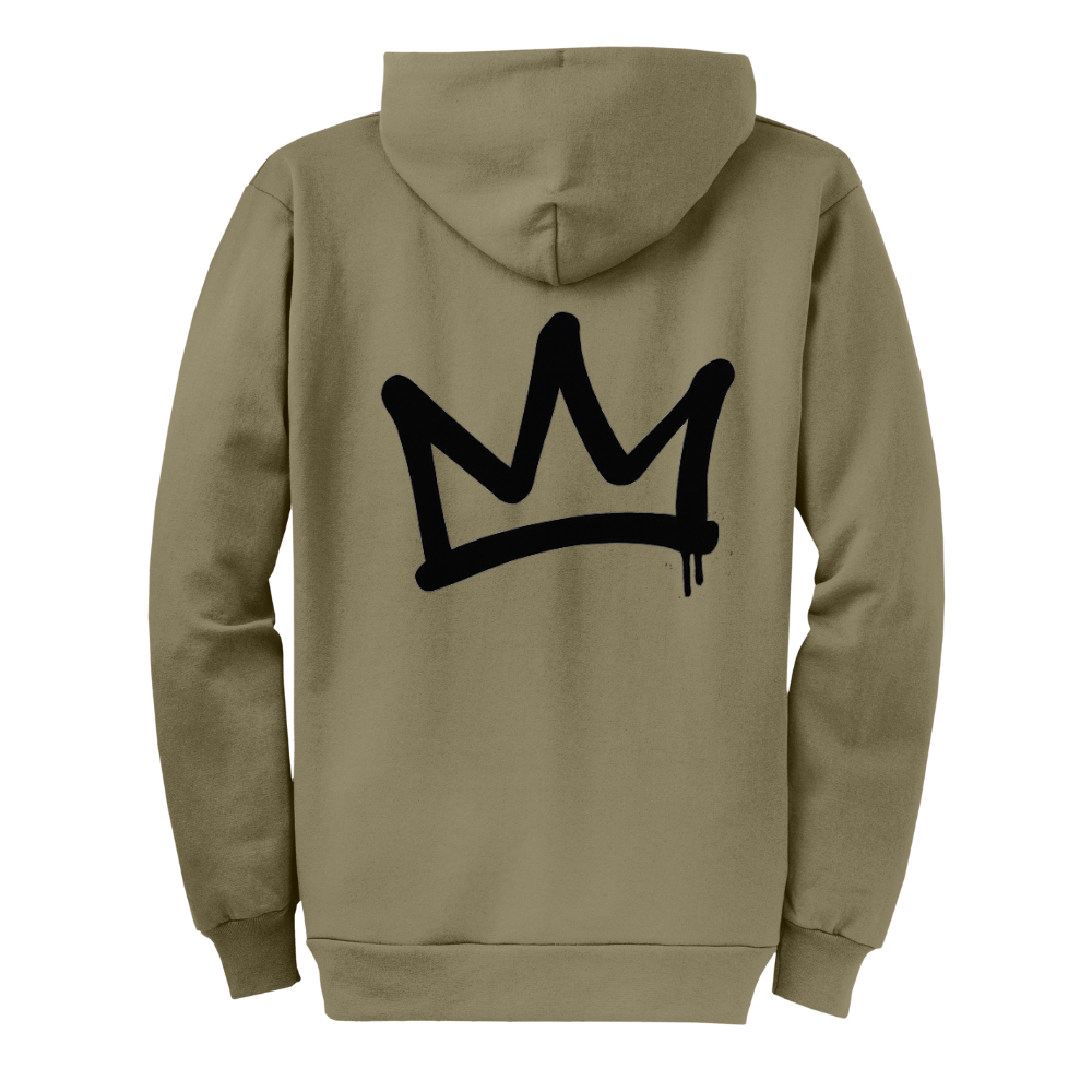 BBDC Full Zip Hoodie (Brown)