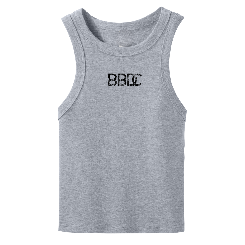BBDC Crop Tee - (Heather Grey)