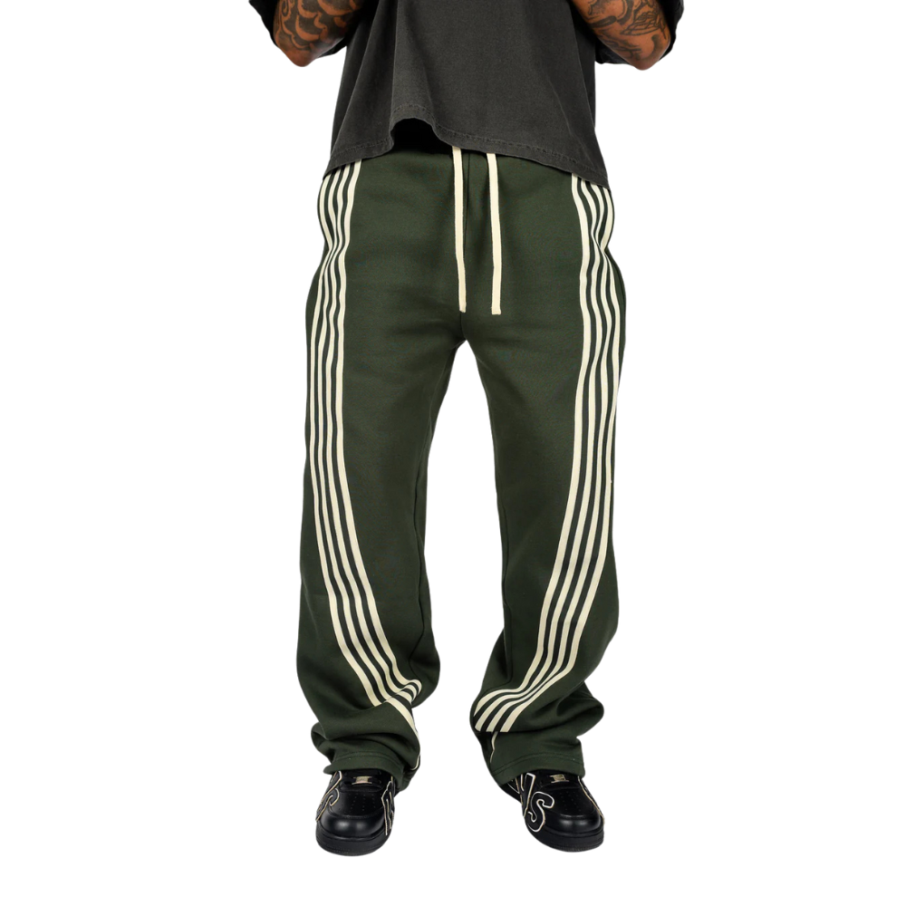LIMITED EDITION - RACER SWEATPANTS (Forest Green)