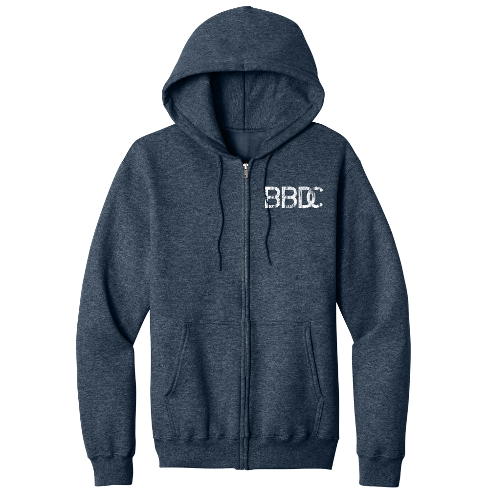 EVENT Zip Hoodie (Heather NAVY) NOT MANADORY - JUST CUTE!
