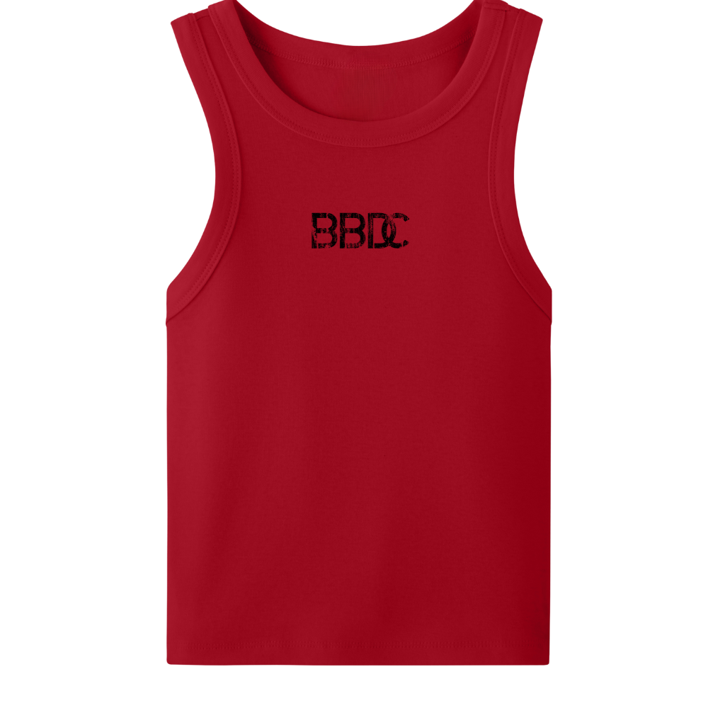 BBDC Crop Tee - (Red)