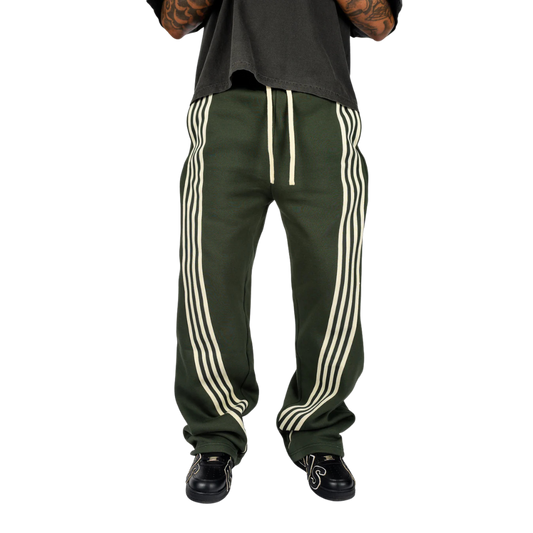 LIMITED EDITION -  RACER SWEATPANTS (Forest Green)