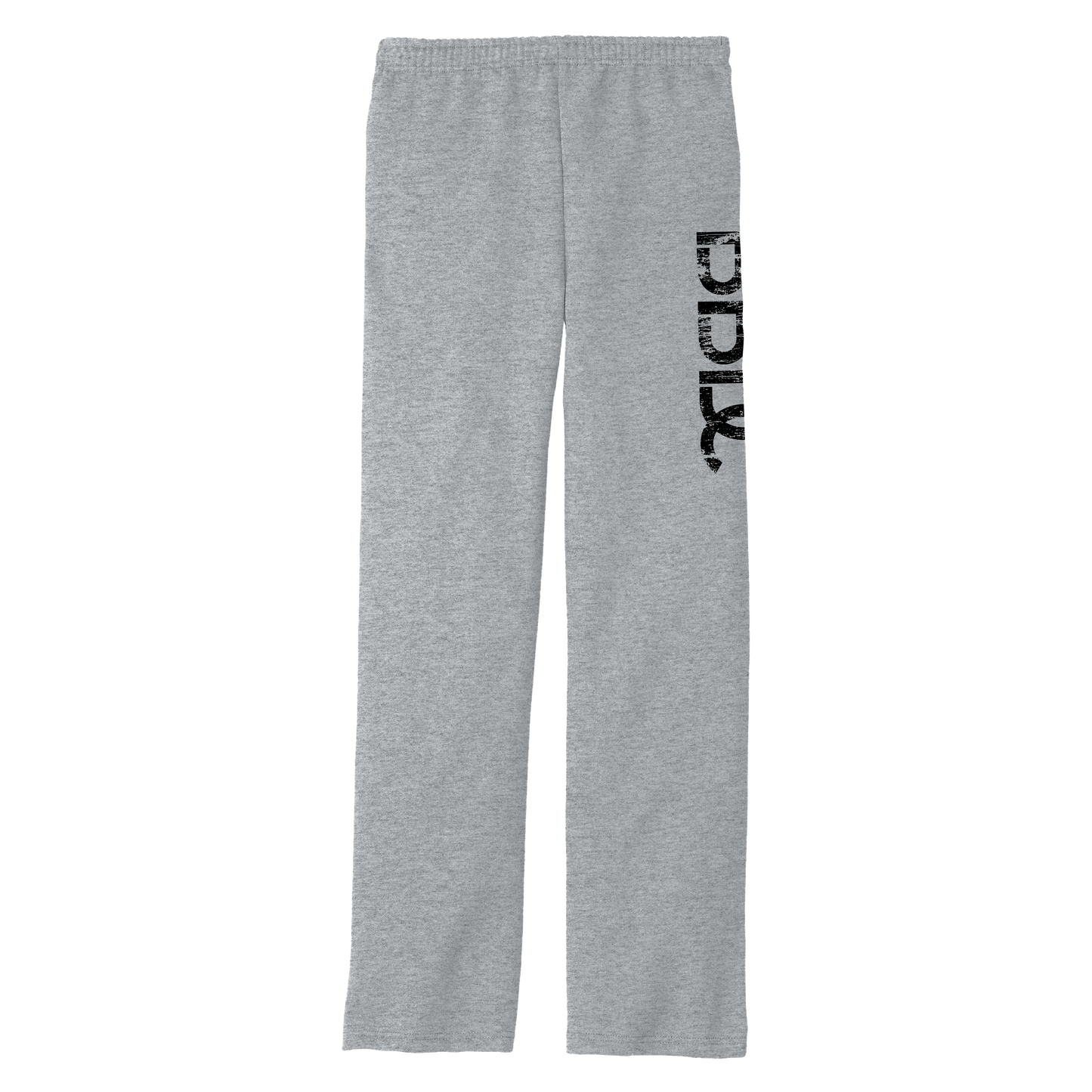 BBDC Classic Sweatpants - OPEN BOTTOM (Grey)